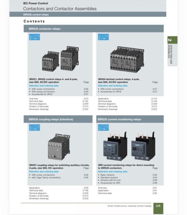 Contactor Catalog Contactors and Contactors Assemblies - New Industrial Technology Supplies